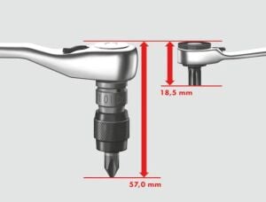 Würth 31 parça Mini 1/4'' Lokma ve Bits Uç Seti