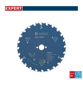 Bosch Ahşap Daire Kesme Bıçağı 184*20 mm 24 Diş Expert 2608644038