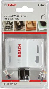 Metal ve Ahşap 60 mm Hss Bi-Metal %8 Kobaltlı Delik Testeresi BOSCH 2608594224
