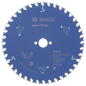 Bosch Ahşap Kesme Daire Testere Bıçağı 184*20 mm 40 Diş Expert 2608644039