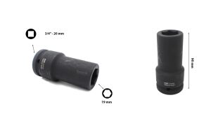 Ceta Form 19 mm 3/4 Havalı Derin Lokma Anahtar C74-H19