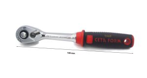 Ceta Form 35 Parça 1/4” Lokma Takımı Plastik Çantalı C00-35PH2