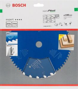 Bosch Ahşap Kesme Daire Testere Bıçağı 190*20 mm 24 Diş Expert 2608644044