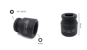 Ceta Form 30 mm 3/4” 6 Köşe Havalı Lokma Anahtar C72-H30