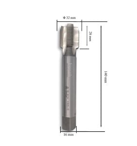 MTE G 3/4'' Whitworth Boru Diş Makina Kılavuz HSS-E DIN 5156/C