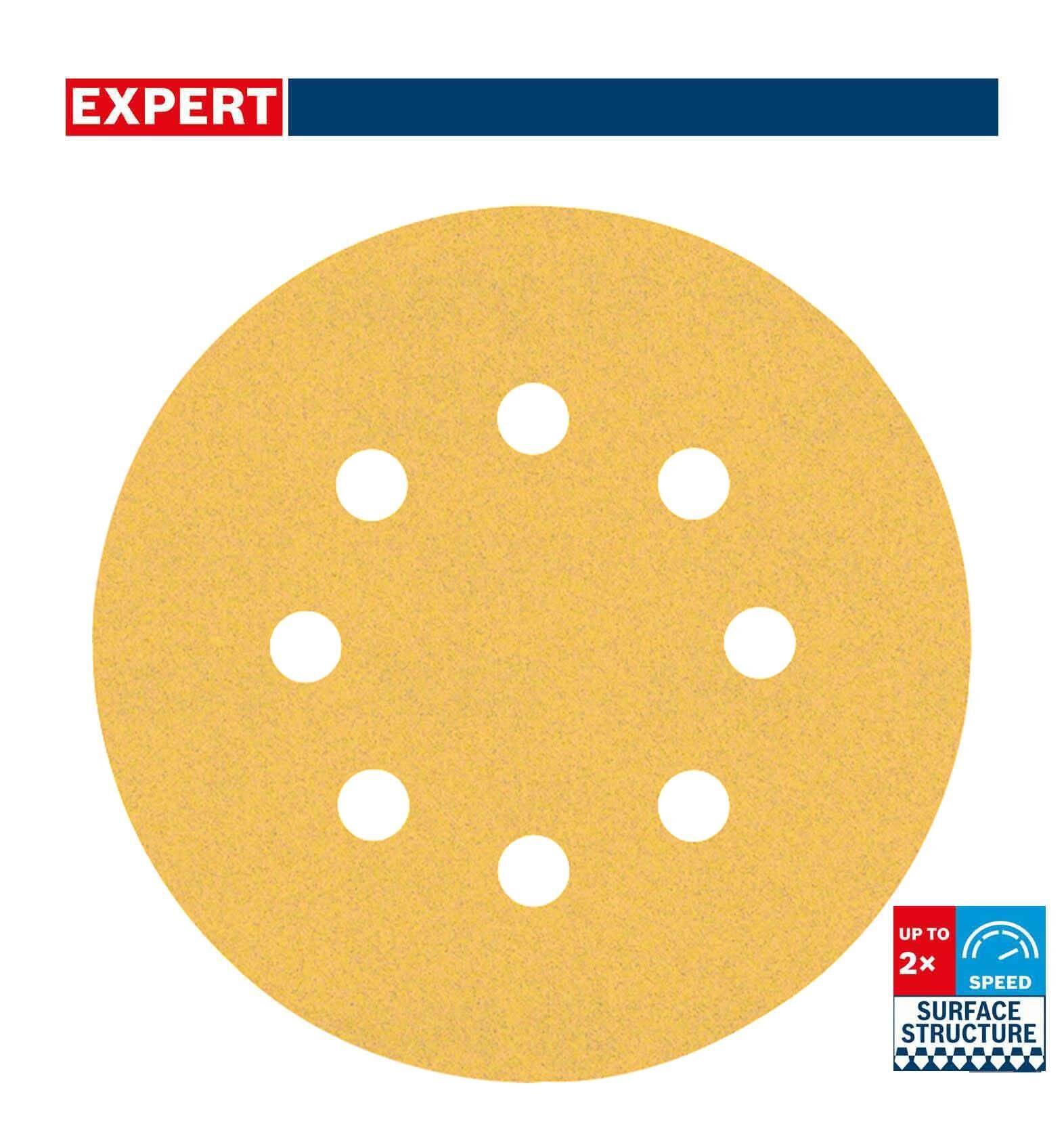 Bosch Expert C470 125 mm 120 Kum Zımpara Kağıdı 50'li 2608900912