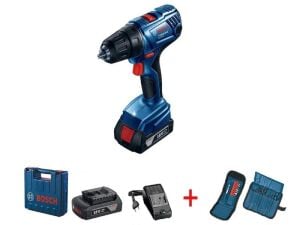 Bosch GSR 180-LI (2x2.0Ah) Akülü Vidalama Makinesi 06019F810A