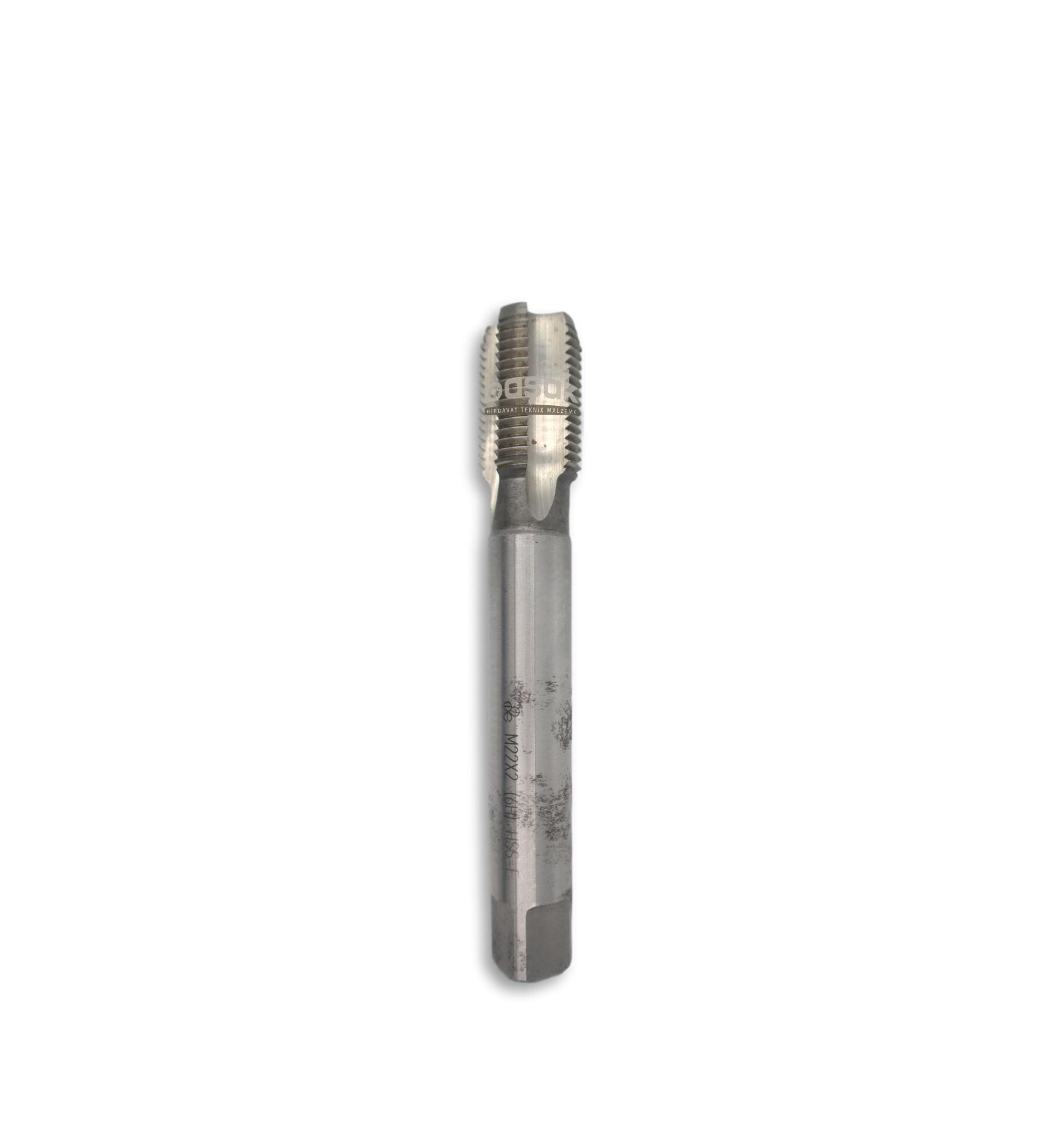 MTE M22x2 İnce Diş Makina Kılavuzu Düz HSSE DIN 374/C