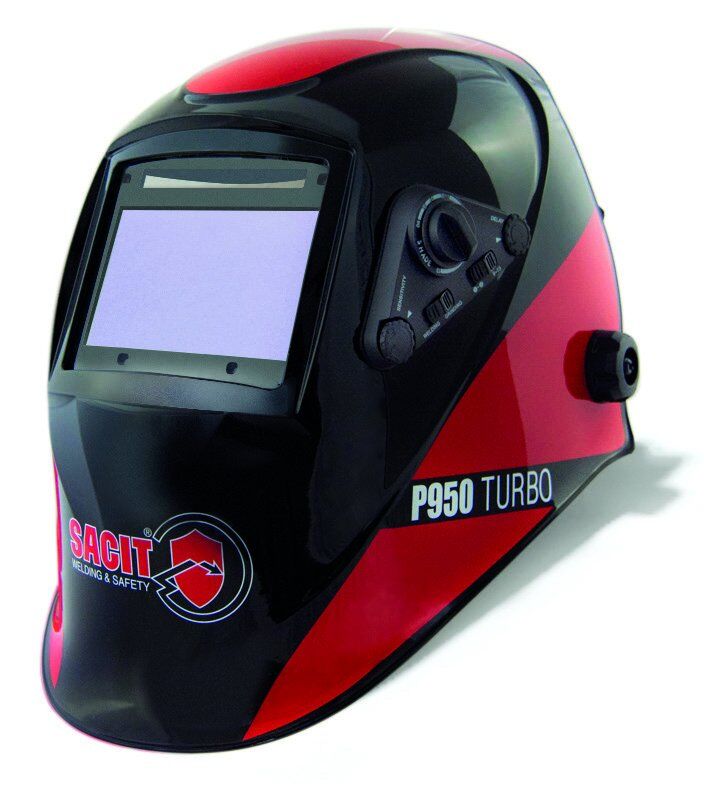 Sacit P950 Turbo Otomatik Kararan Kaynak Maskesi  True Color Temiz | Net Görüntü