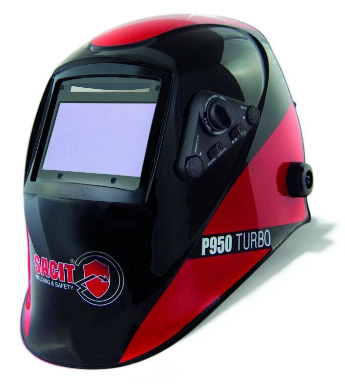 Sacit P950 Turbo Otomatik Kararan Kaynak Maskesi  True Color Temiz | Net Görüntü