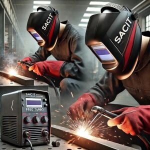 Sacit P950 Turbo Otomatik Kararan Kaynak Maskesi  True Color Temiz | Net Görüntü