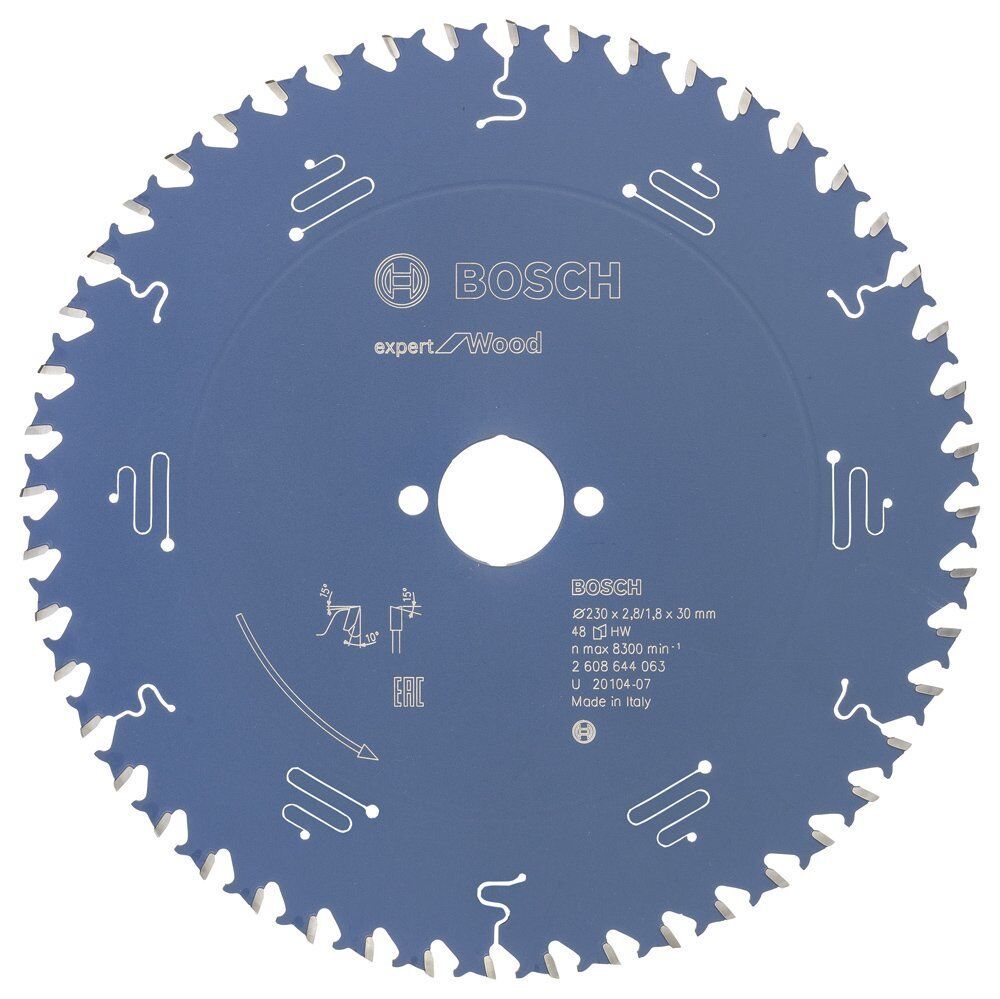 Bosch Ahşap Kesme Daire Testere Bıçağı 230*30 mm 48 Diş Expert 2608644063