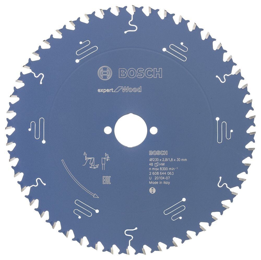 Bosch Ahşap Kesme Daire Testere Bıçağı 230*30 mm 48 Diş Expert 2608644063