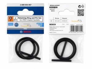 Bosch Pro 3/4 Darbeli Lokma Pim ve Halka Seti 2608003067
