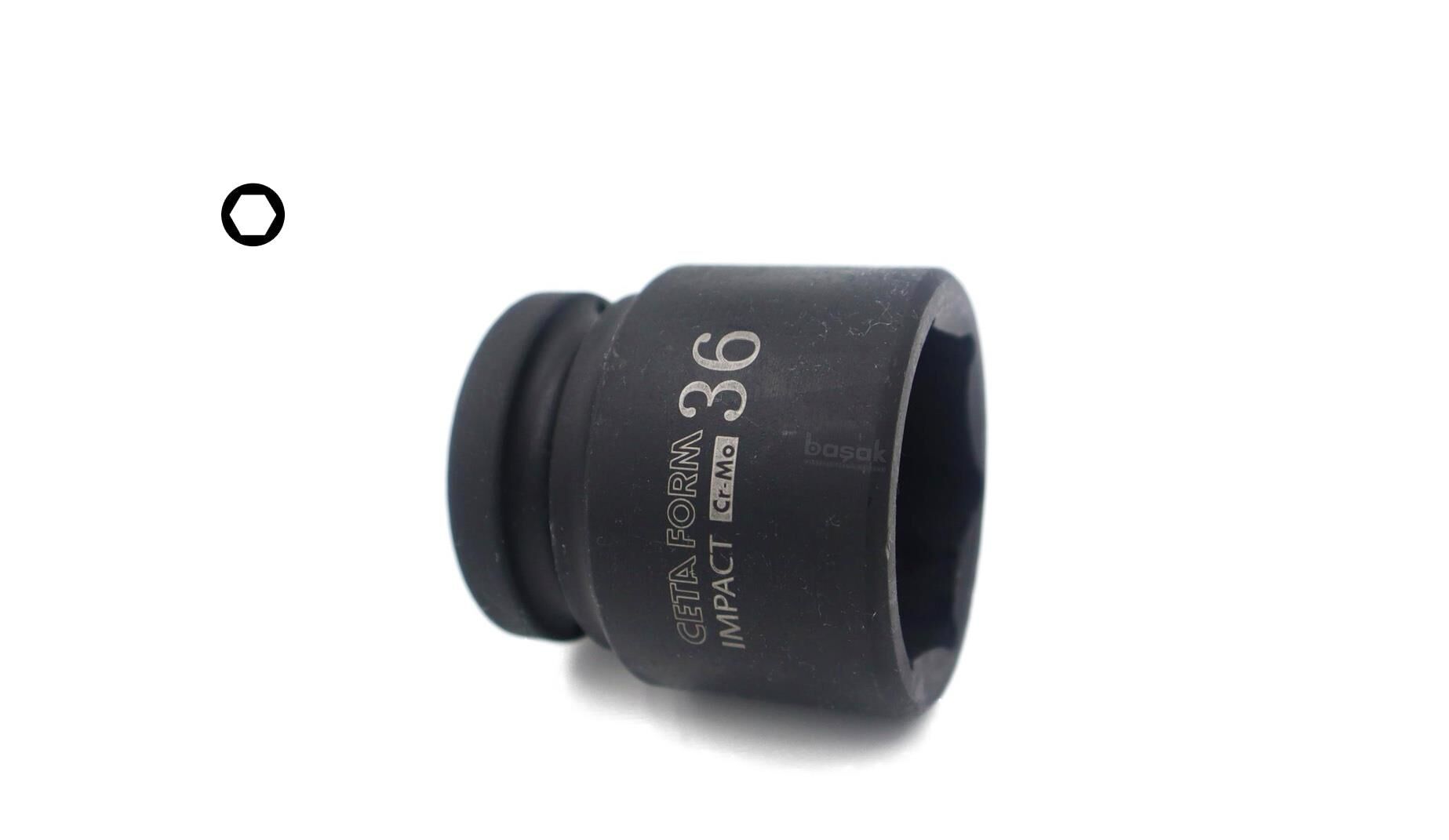 Ceta Form 36 mm 3/4” 6 Köşe Havalı Lokma Anahtar C72-H36
