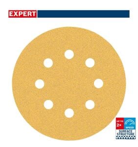 Bosch Expert C470 125 mm 80 Kum Zımpara Kağıdı 50'li 2608900910