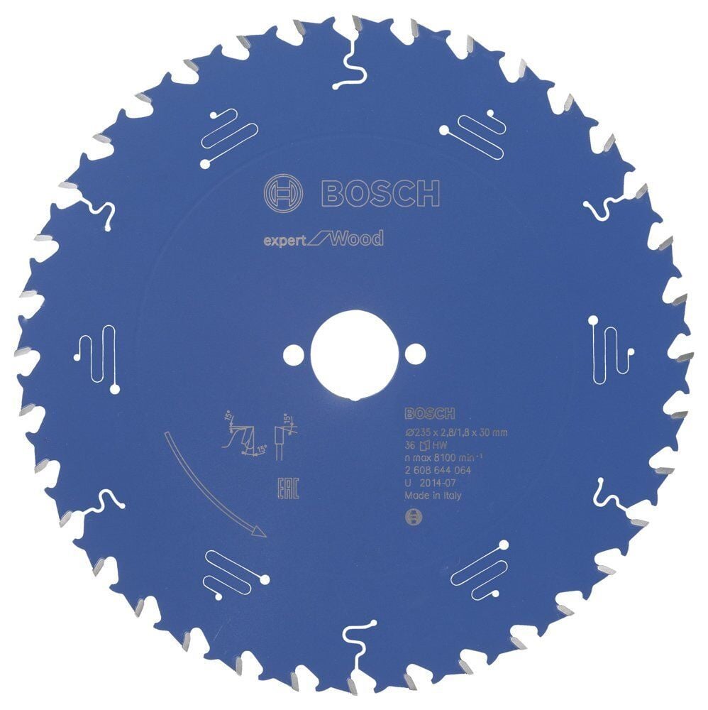 Bosch Ahşap Kesme Daire Testere Bıçağı 235*30 mm 36 Diş Expert 2608644064