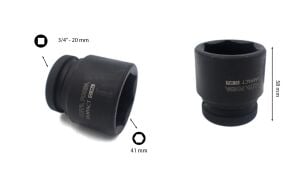 Ceta Form 41 mm 3/4” 6 Köşe Havalı Lokma Anahtar C72-H41
