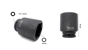 Ceta Form 46 mm 3/4 Havalı Derin Lokma Anahtar C74-H46
