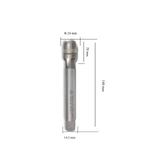 MTE M24x1,5 İnce Diş Makina Kılavuzu Düz HSSE DIN 374/C