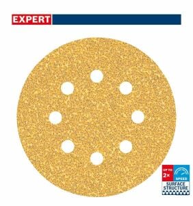 Bosch Expert C470 125 mm 40 Kum Zımpara Kağıdı 50'li 2608900908