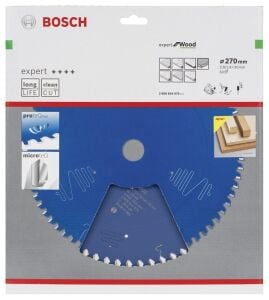 Bosch Ahşap Kesme Daire Testere Bıçağı 270*30 mm 60 Diş Expert 2608644070