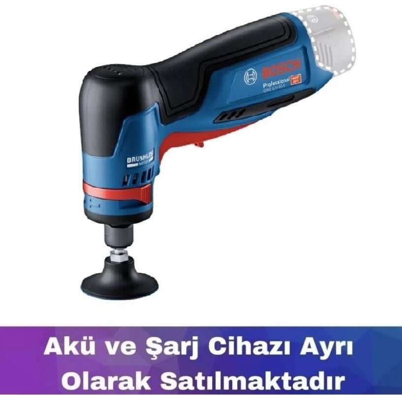 Bosch GWG 12V-50 Akülü Dik Taslama Makinesi (Akü ve Şarj yoktur) 06013A7000