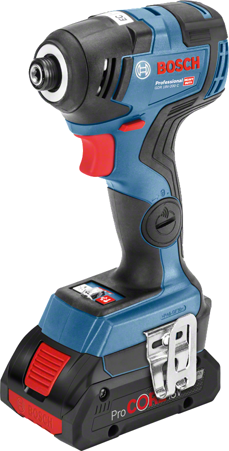 Bosch GDR 18V-200 C 2x4 Ah Akülü Darbeli Vidalama L-BOXX 06019G4106