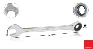Ceta Form 36 mm Cırcırlı Kombine Anahtar B05-36