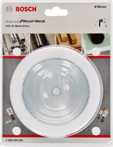 Metal ve Ahşap 98 mm Hss Bi-Metal %8 Kobaltlı Delik Testeresi BOSCH 2608594238