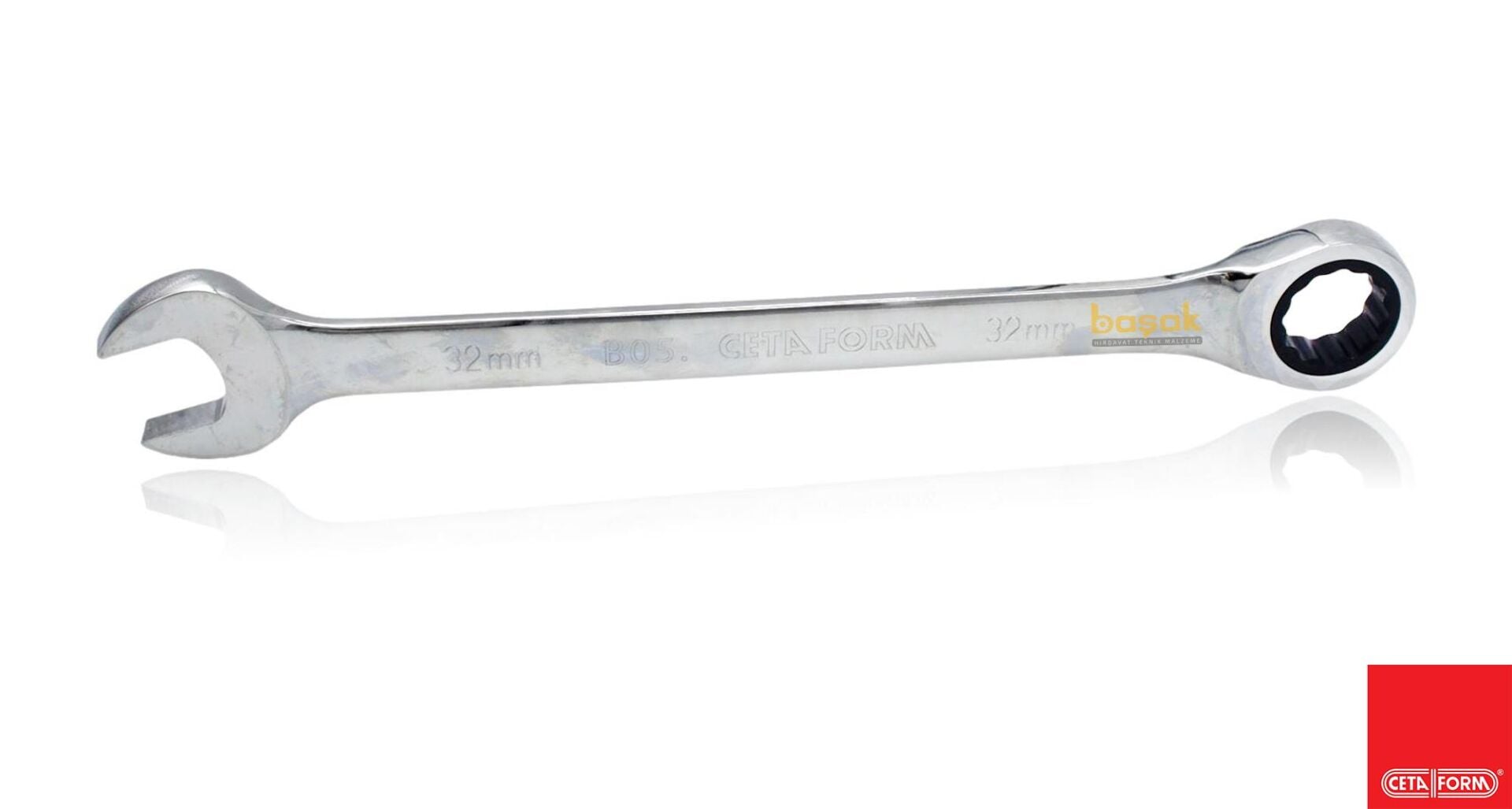 Ceta Form 32 mm Cırcırlı Kombine Anahtar B05-32