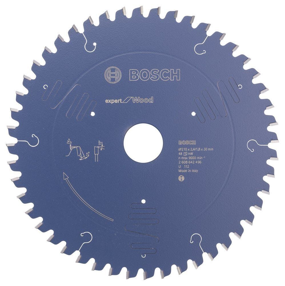 Bosch EXW Ahşap Daire Testere Bıçağı 210*30 mm 48 Diş Expert 2608642496