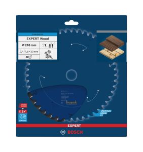 Bosch Expert 216x30 mm 40 Diş Ahşap Daire Testere 2608644079