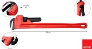 Ceta Form 36'' Ağır Tip Boru Anahtarı 900mm I06-36-2