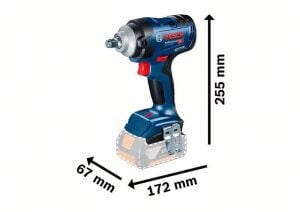 Bosch GDS 18V-400 (Akü ve Şarj yoktur) Akülü Darbeli Somun Sıkma 06019K0021