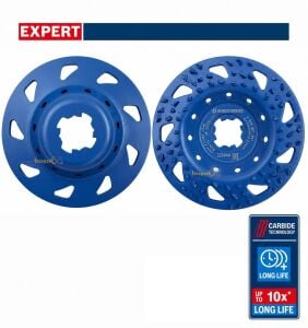 Bosch Expert 115 mm  X-Lock Çok Amaçlı Karbür Taşlama Diski Kaba 2608901684