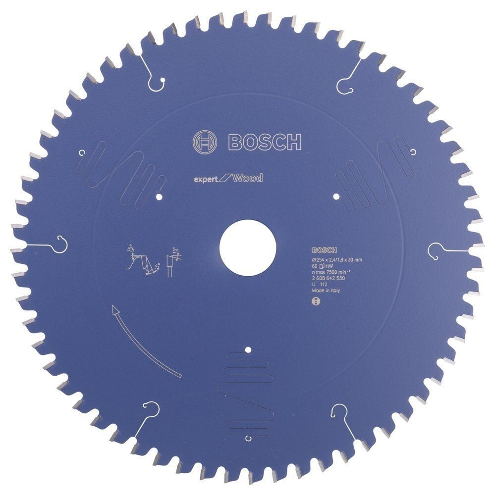 Bosch Ahşap Kesme Daire Testere Bıçağı 254*30 mm 60 Diş Expert 2608642530