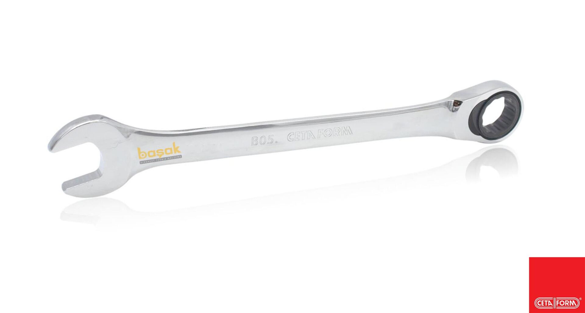 Ceta Form 21 mm Cırcırlı Kombine Anahtar B05-21