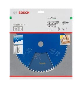 Bosch Ahşap Kesme Daire Testere Bıçağı 260*30 mm 60 Diş Expert 2608644082