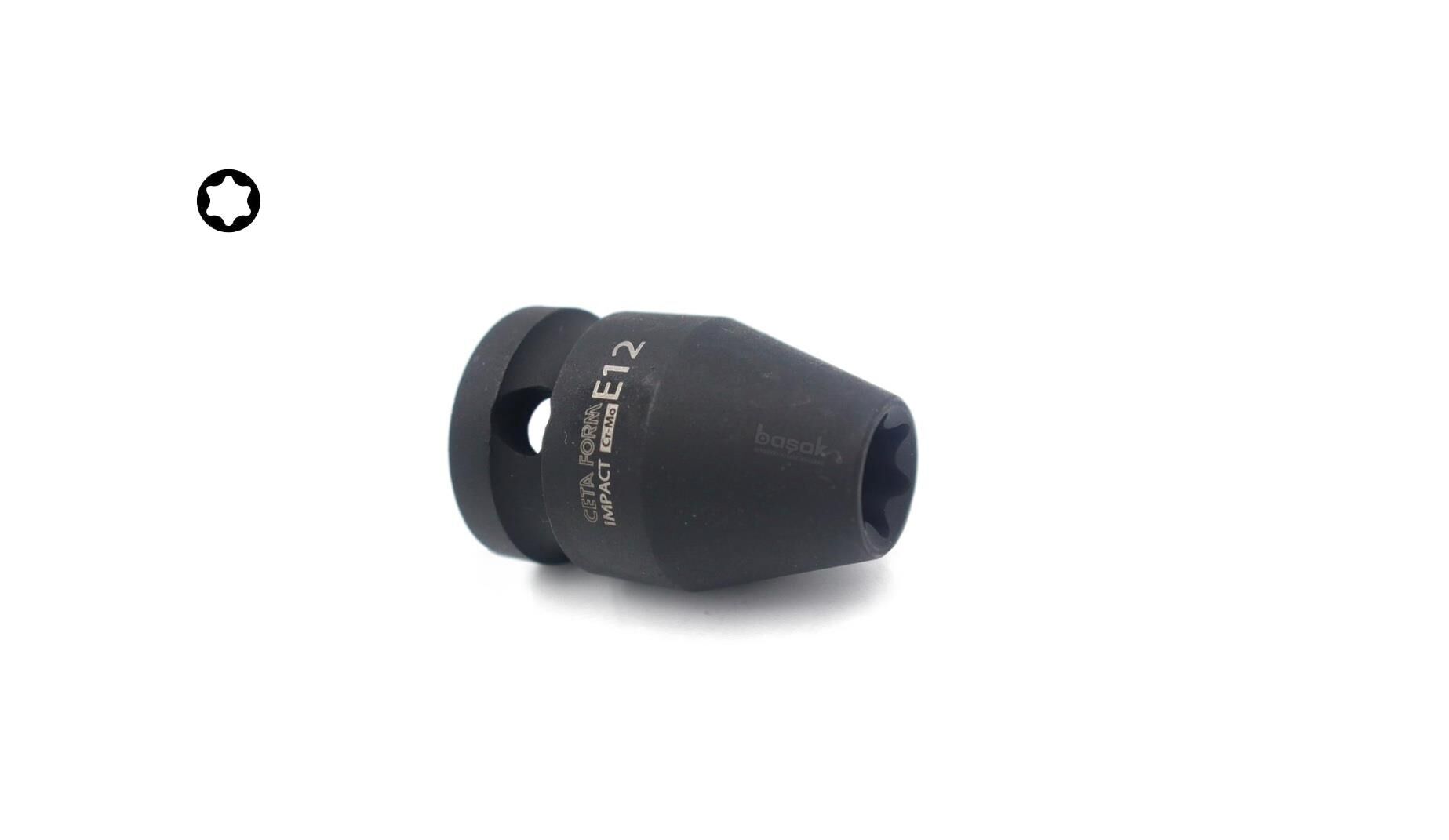 Ceta Form E12 1/2” Dişi Torx Havalı Lokma Anahtar C66-E12