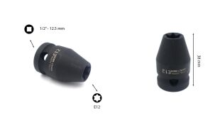Ceta Form E12 1/2” Dişi Torx Havalı Lokma Anahtar C66-E12
