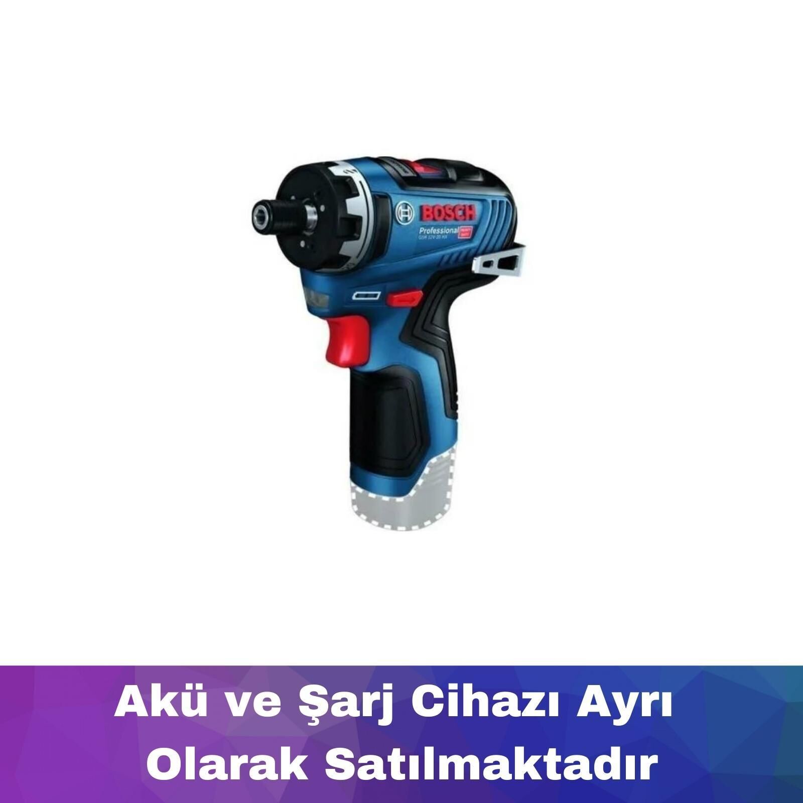 Bosch GSR 12V-35 HX (Akü ve Şarj Yoktur) Vidalama Makinesi 06019J9103