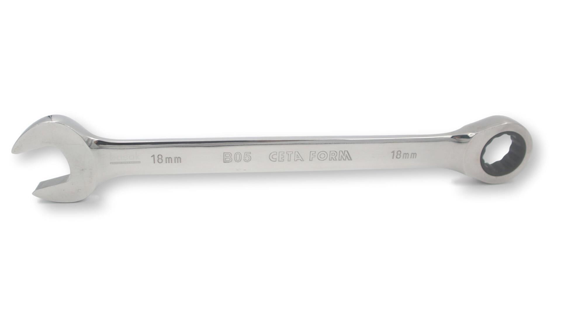 Ceta Form 18 mm Cırcırlı Kombine Anahtar B05-18