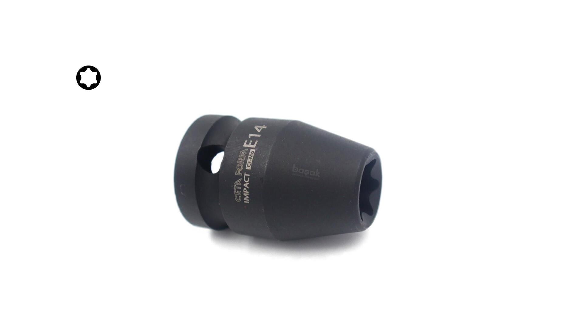 Ceta Form E14 1/2” Dişi Torx Havalı Lokma Anahtar C66-E14