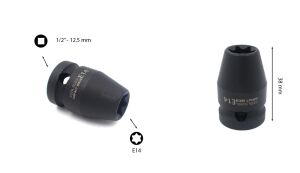 Ceta Form E14 1/2” Dişi Torx Havalı Lokma Anahtar C66-E14
