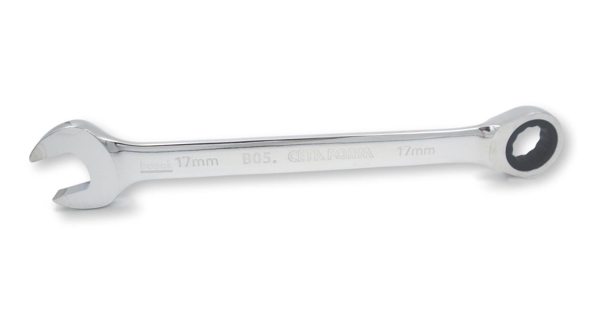 Ceta Form 17 mm Cırcırlı Kombine Anahtar B05-17