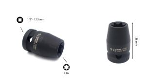 Ceta Form E16 1/2” Dişi Torx Havalı Lokma Anahtar C66-E16