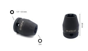 Ceta Form E18 1/2” Dişi Torx Havalı Lokma Anahtar C66-E18