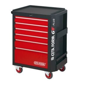Ceta Form GT-plus 121 Parça Dolu Takım Arabası 6 Çekmeceli (A50TK-121A01T)