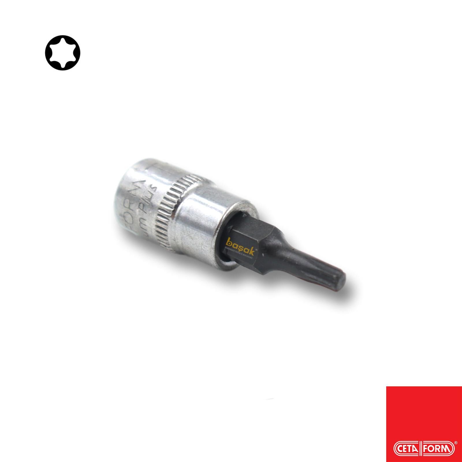 Ceta Form T6 1/4” Lokmalı Torx Allen C08S-T06